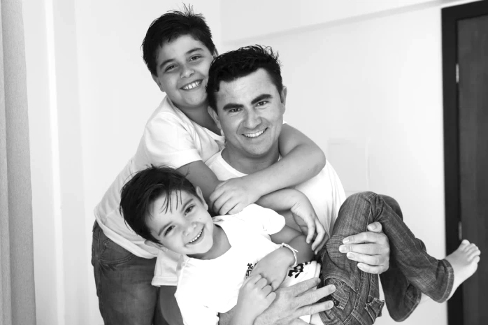 Professional family portrait